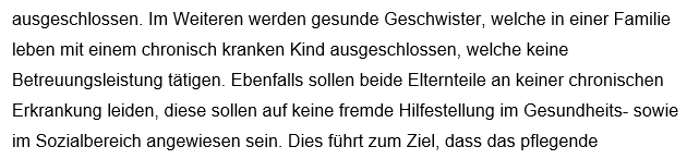 Dein Text mit Fehlern